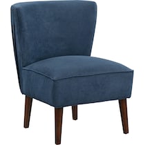 rowan blue accent chair   