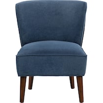 rowan blue accent chair   