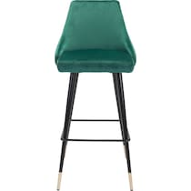 rowan green bar stool   