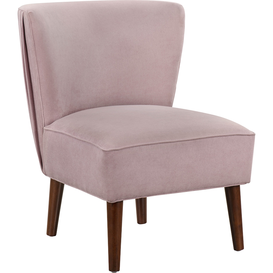 rowan purple accent chair   