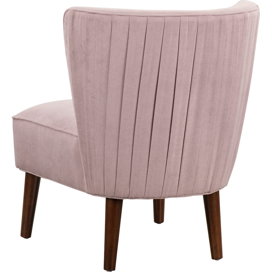 rowan purple accent chair   