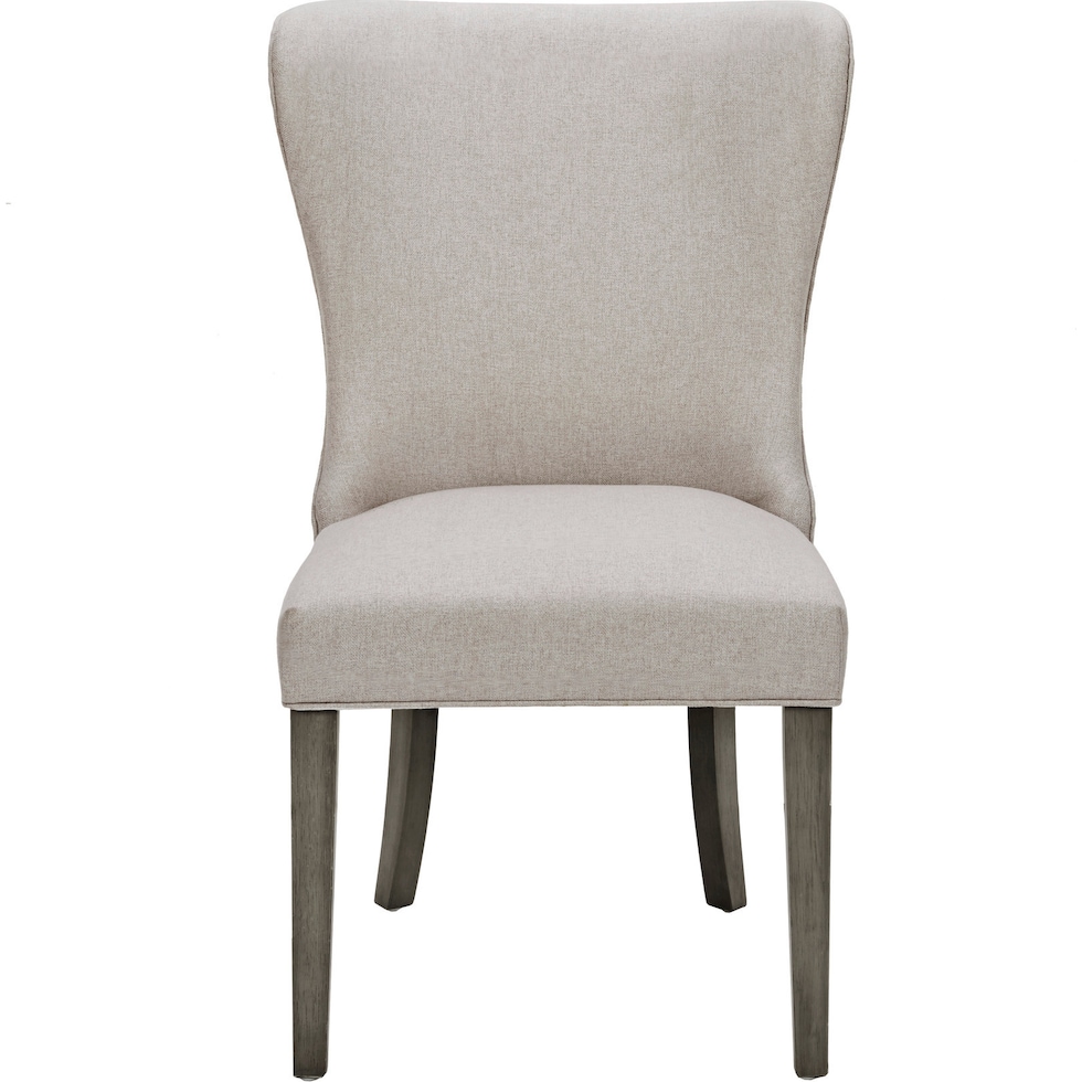 rowena gray dining chair   