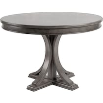 rowena gray dining table   