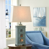 roxana blue table lamp   