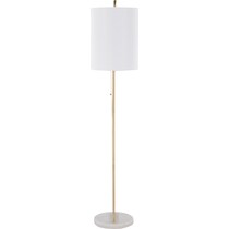 roxette white floor lamp   