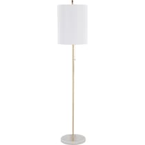 roxette white floor lamp   