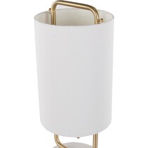 roxette white table lamp   