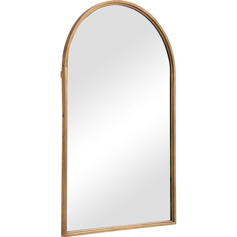 rudolph gold mirror   