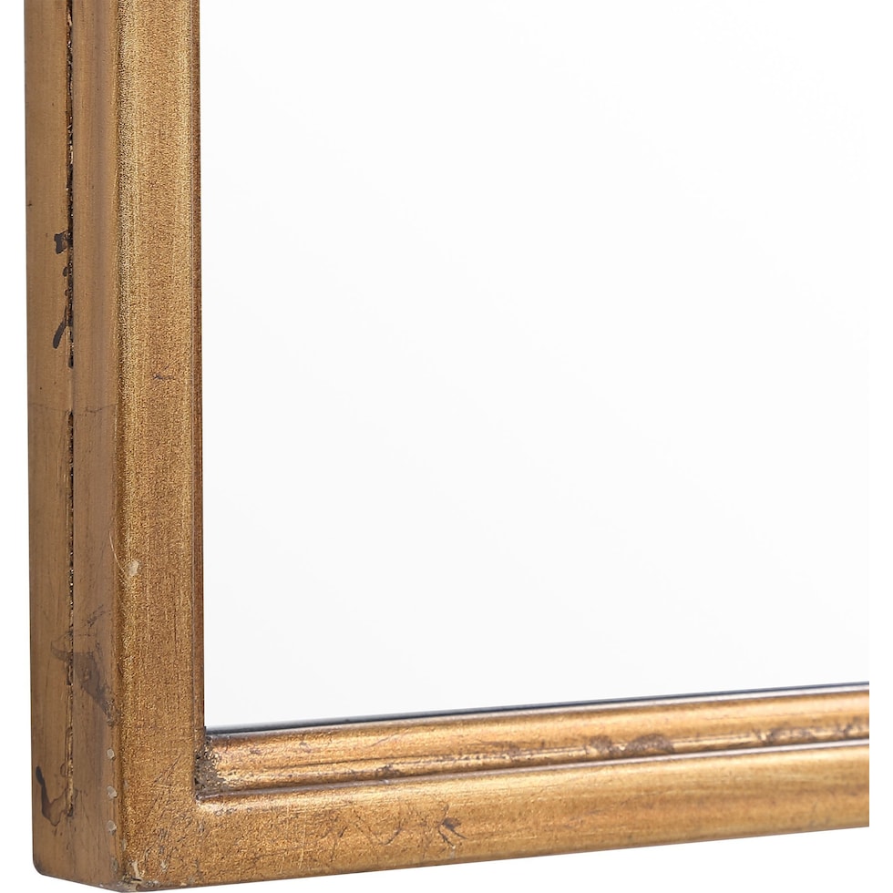 rudolph gold mirror   