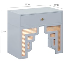 rue blue natural nightstand   