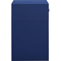 rue navy natural nightstand   