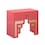 rue pink natural nightstand   