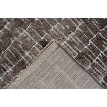 rumi caramel ivory area rug  x    