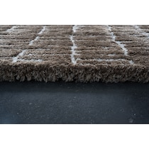 rumi caramel ivory area rug  x    