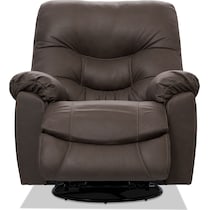 russ dark brown recliner   