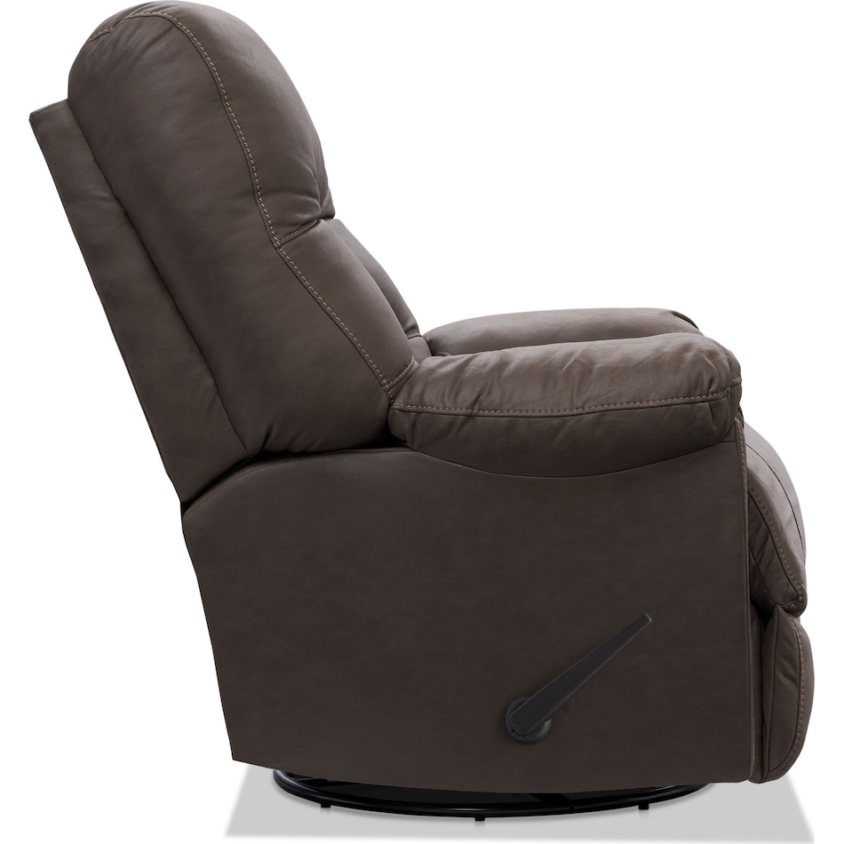 russ dark brown recliner   