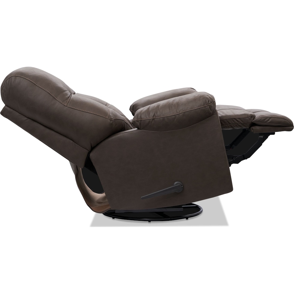 russ dark brown recliner   