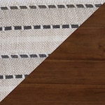 rustic brown stripe swatch  