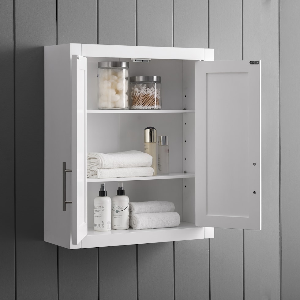rylan white bathroom cabinet   