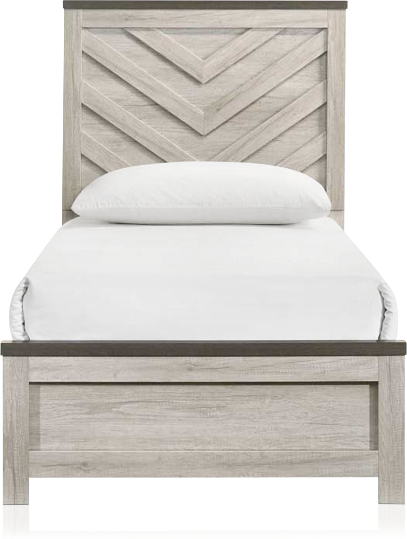Ryland 5-Piece Youth Panel Bedroom Set with Dresser and