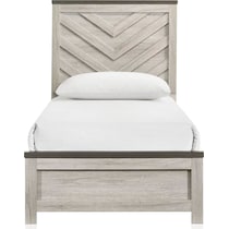 ryland youth bedroom two tone twin bed   