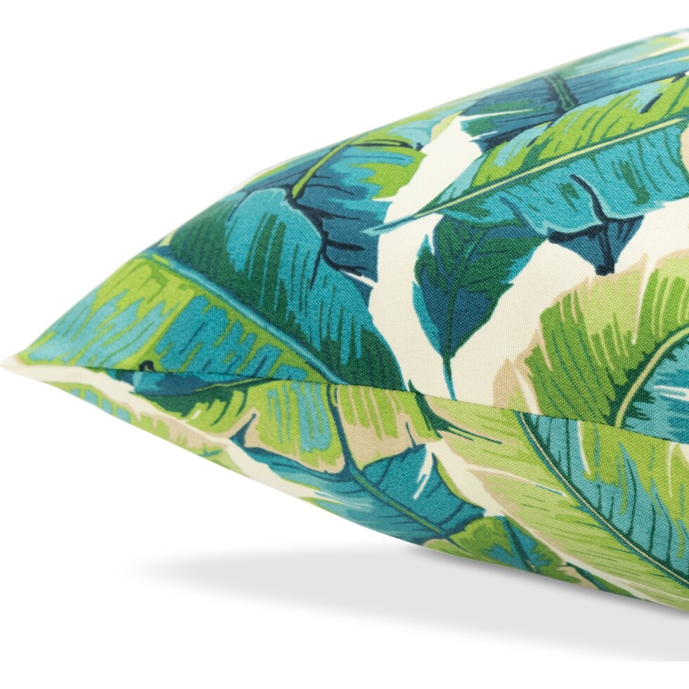 sabal multicolor outdoor accent pillow   