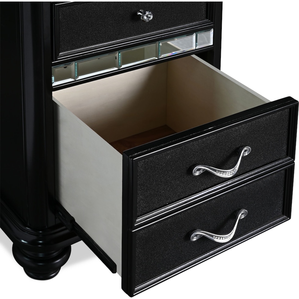 sabrina black vanity desk   