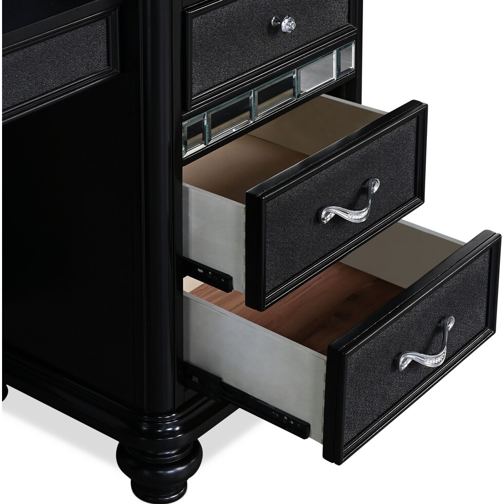 sabrina black vanity   