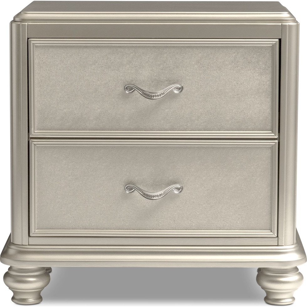 sabrina gray nightstand   