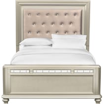 sabrina light brown queen bed   