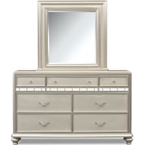 Sabrina 5 Piece Bedroom Set With Dresser And Mirror American Signature Furniture