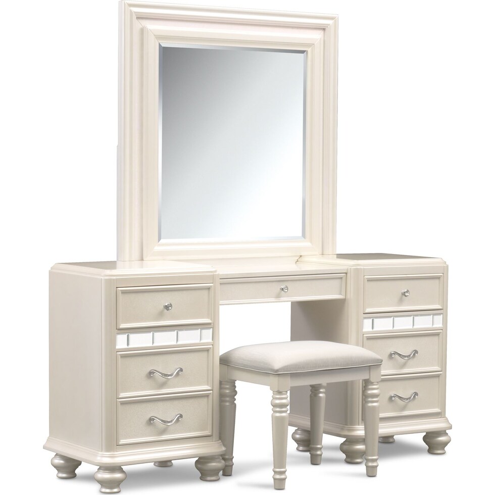 sabrina white vanity   