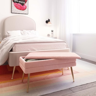 Sadira Upholstered Storage Bench