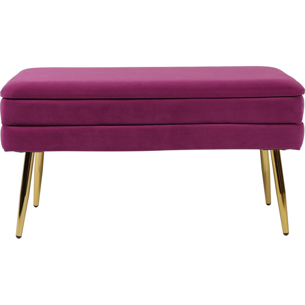 sadira purple bench   