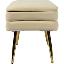 sadira white bench   