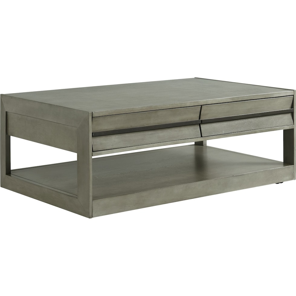 saffron gray coffee table   