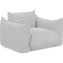 saint lucia black outdoor chair   