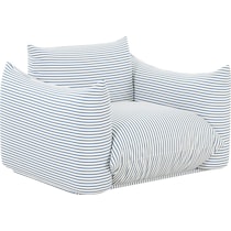 saint lucia blue outdoor chair   