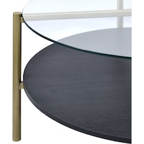 saint black  pc occasional tables   