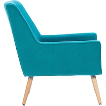 salem blue accent chair   