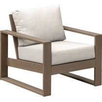 salinas gray outdoor chair   