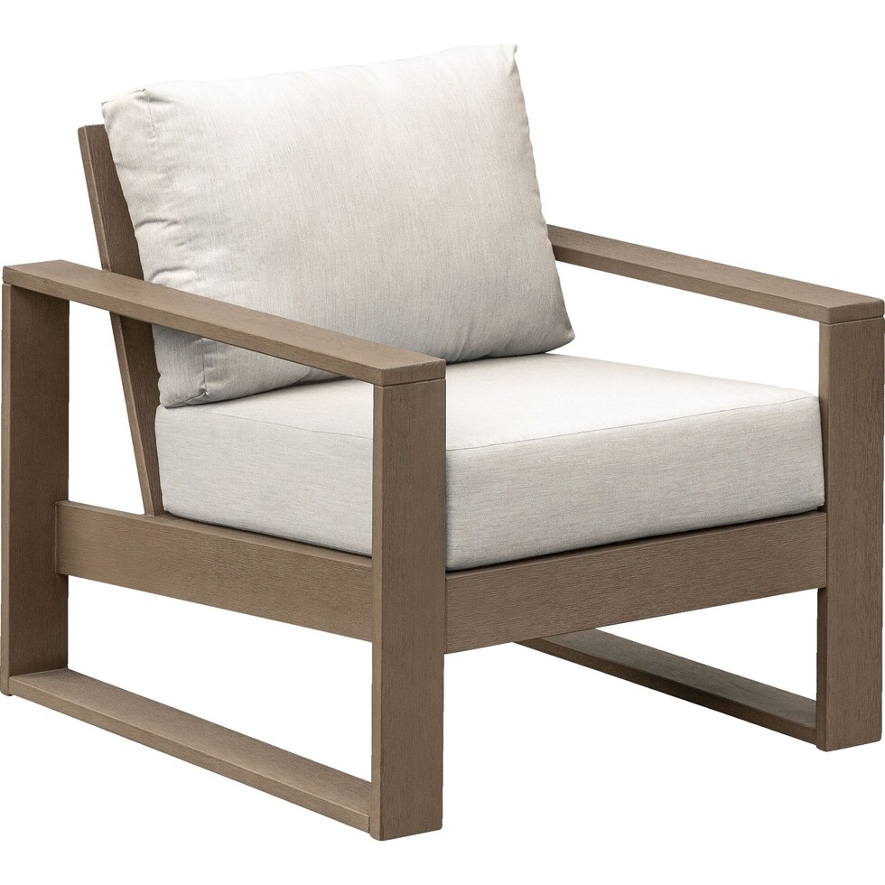 salinas gray outdoor chair   