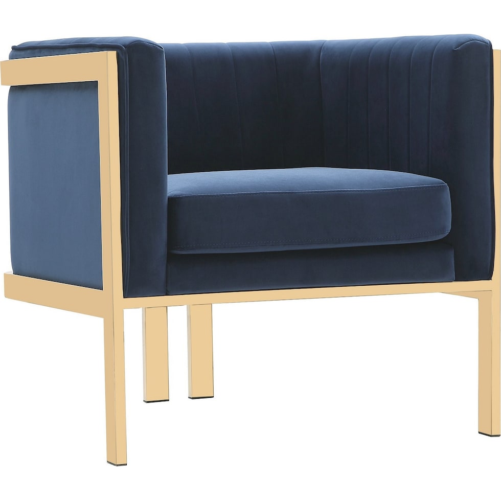 salma blue chair   