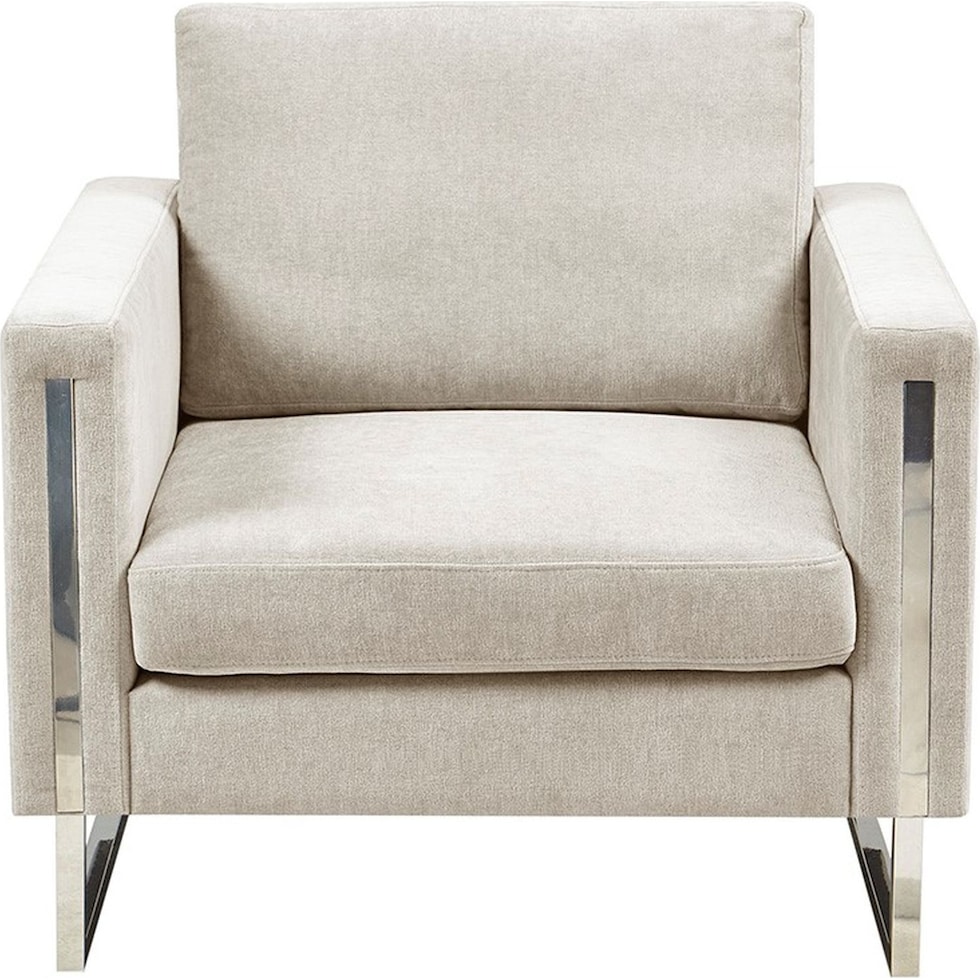 salon white accent chair   