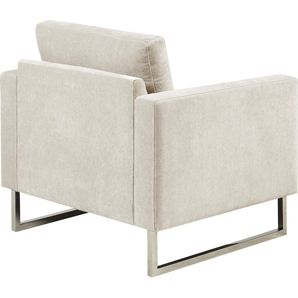 salon white accent chair   