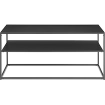 samar black coffee table   