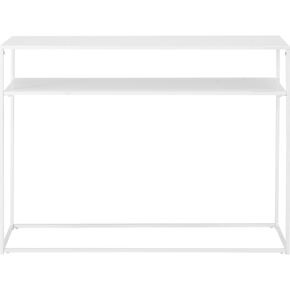 samar white console table   