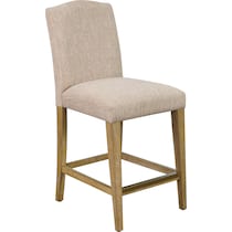 samara tan counter height stool   