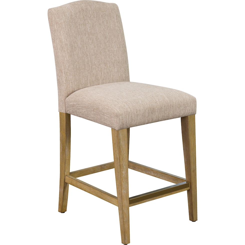 samara tan counter height stool   