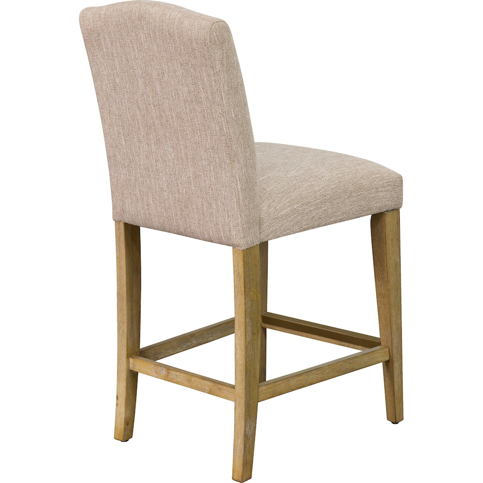 samara tan counter height stool   